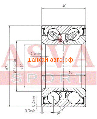    Chery IndiS Asva DAC 40740040 (,  1)